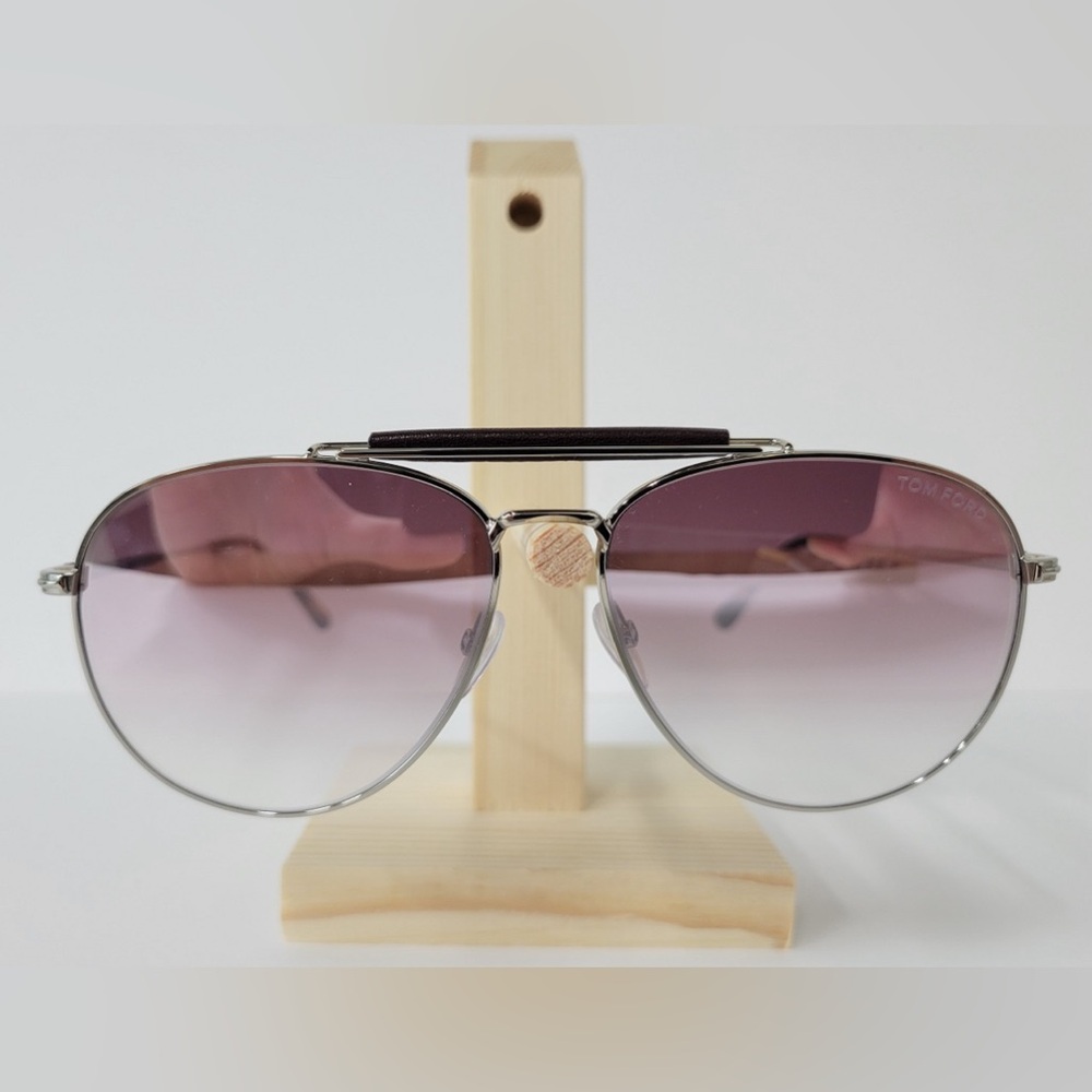 Tom Ford TF-536 Sean Sunglasses Palladium New